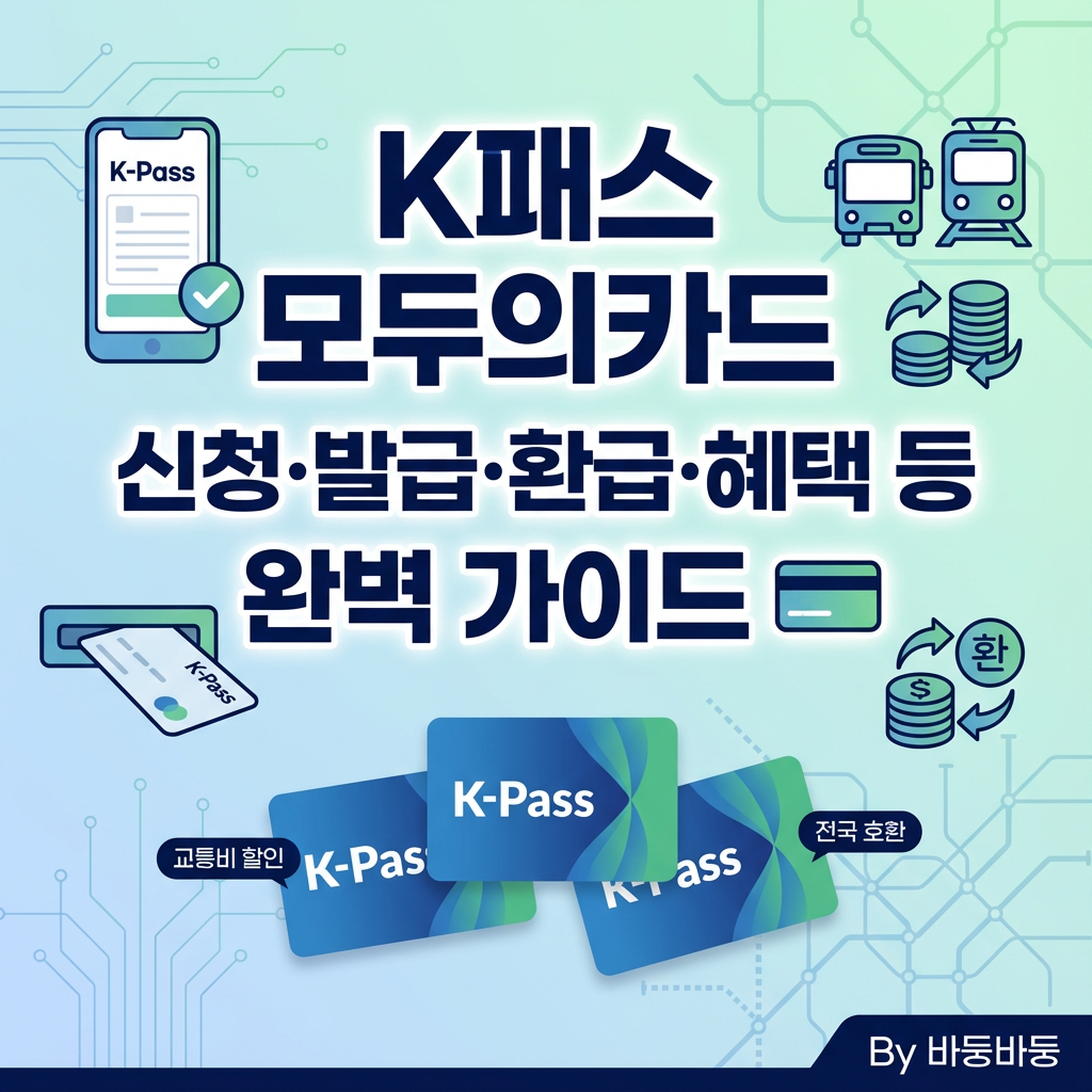 K패스 모두의카드 신청·발급·환급·혜택 등 완벽 가이드 💳 1 K패스 모두의카드 신청·발급·환급·혜택 등 완벽 가이드 💳